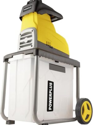 Powerplus Broyeur de Végétaux Électrique POWXG6462-2800 W, Max. Ø45 mm, Poussoir, Roues et Sac de Ramassage de 60 l Inclus Powerplus Broyeur de Végétaux Électrique POWXG6462-2800 W, Max. Ø45 mm, Poussoir, Roues et Sac de Ramassage de 60 l Inclus