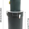 Broyeur de céréales électrique 1000 W, 25 l, broyeur de blé et de riz, broyeur électrique professionnel pour tous les types de céréales 15 Broyeur de céréales électrique 1000 W, 25 l, broyeur de blé et de riz, broyeur électrique professionnel pour tous les types de céréales