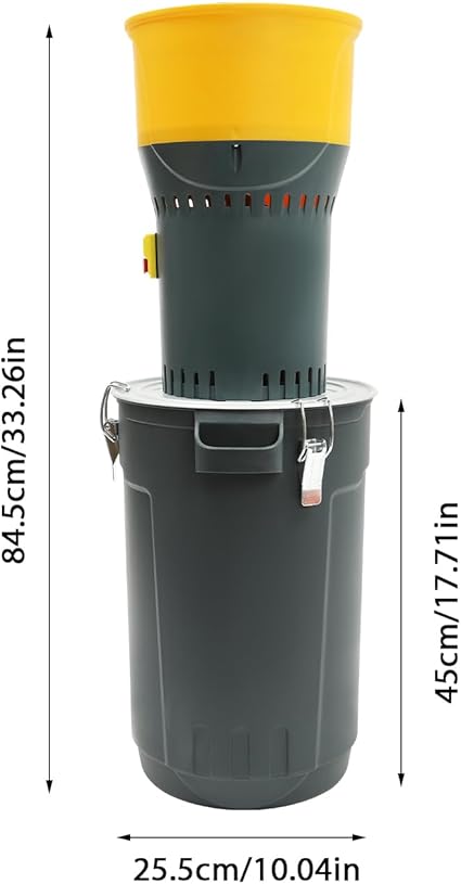 Broyeur de céréales électrique 1000 W, 25 l, broyeur de blé et de riz, broyeur électrique professionnel pour tous les types de céréales 5 Broyeur de céréales électrique 1000 W, 25 l, broyeur de blé et de riz, broyeur électrique professionnel pour tous les types de céréales
