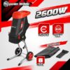 Broyeur de végétaux électrique 2600W avec sac récupérateur de 45L 15 Broyeur de végétaux électrique 2600W avec sac récupérateur de 45L
