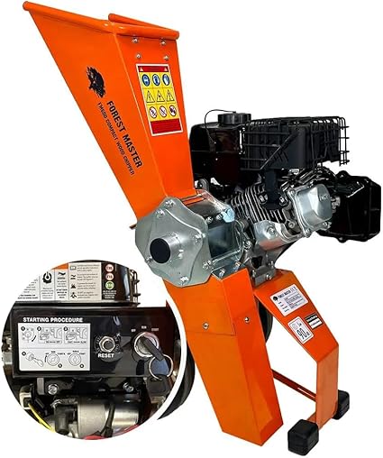 Forest Master FM6DDES-MUL Déchiqueteuse et broyeur de jardin à essence 6 HP avec démarrage électrique – Broyeur auto-alimentation – Branches jusqu’à 50 mm – Idéal pour tous les déchets de jardin verts 5 Forest Master FM6DDES-MUL Déchiqueteuse et broyeur de jardin à essence 6 HP avec démarrage électrique – Broyeur auto-alimentation – Branches jusqu'à 50 mm – Idéal pour tous les déchets de jardin verts