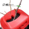 LEHMANN Broyeur de Végétaux Électrique, Épaisseur de Coupe jusqu’à 45 mm, Sac 45 L, Lame en Acier au Carbone SK5, Silencieux, Kit d’Accessoires de Jardin – Sécateur et Lunettes de Protection 21 LEHMANN Broyeur de Végétaux Électrique, Épaisseur de Coupe jusqu'à 45 mm, Sac 45 L, Lame en Acier au Carbone SK5, Silencieux, Kit d'Accessoires de Jardin – Sécateur et Lunettes de Protection