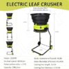 Broyeur De Feuilles Mortes Thermique, Coupe Branche Électrique, Broyeur De Végétaux, 2500W, 8.2KG, Facile À Utiliser 21 Broyeur De Feuilles Mortes Thermique, Coupe Branche Électrique, Broyeur De Végétaux, 2500W, 8.2KG, Facile À Utiliser
