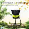 Broyeur Électrique Jardin, 2500W Broyeur De Végétaux Et Branches, Broyeur De Feuilles Mortes Thermique, Ratio 17:1, 8000RPM 15 Broyeur Électrique Jardin, 2500W Broyeur De Végétaux Et Branches, Broyeur De Feuilles Mortes Thermique, Ratio 17:1, 8000RPM