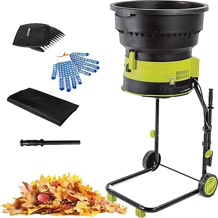 2500w Broyeur à Feuilles électrique Broyeur De Compost Broyeur De Branches Hachoir à Feuilles Broyeur De Feuilles De Jardin,Diamètre De L’entonnoir 54 Cm Pour Nettoyage Cour,noPowercord 3 2500w Broyeur à Feuilles électrique Broyeur De Compost Broyeur De Branches Hachoir à Feuilles Broyeur De Feuilles De Jardin,Diamètre De L'entonnoir 54 Cm Pour Nettoyage Cour,noPowercord