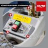 IKRA broyeur silencieux électrique ILWH 3000, diamètre de la branche 45mm, moteur puissant de 3000W 15 IKRA broyeur silencieux électrique ILWH 3000, diamètre de la branche 45mm, moteur puissant de 3000W