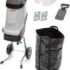 IKRA broyeur de végétaux électrique IMH 2800, sac de ramassage 45l inclus, 2800W, 2x couteaux réversibles de rechange & lunettes de protection inclus 13 IKRA broyeur de végétaux électrique IMH 2800, sac de ramassage 45l inclus, 2800W, 2x couteaux réversibles de rechange & lunettes de protection inclus