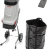 IKRA broyeur de végétaux électrique IMH 2800, sac de ramassage 45l inclus, 2800W, couteaux réversibles à longue durée de vie 13 IKRA broyeur de végétaux électrique IMH 2800, sac de ramassage 45l inclus, 2800W, couteaux réversibles à longue durée de vie
