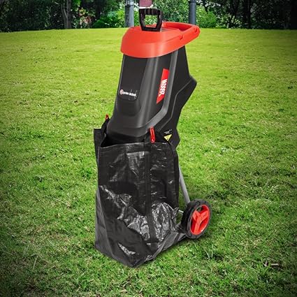 Broyeur de végétaux électrique 2600W avec sac récupérateur de 45L 11 Broyeur de végétaux électrique 2600W avec sac récupérateur de 45L