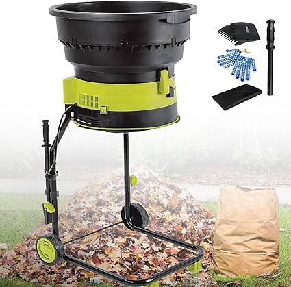 Broyeur De Feuilles électrique Filaire, Broyeur De Jardin Portable 2500 W Avec Roues, Broyeurs Et Déchiqueteurs 8000 Tr/Min Avec Sac De Collecte, Diamètre De L’entonnoir 54 Cm,noPowercord 3 Broyeur De Feuilles électrique Filaire, Broyeur De Jardin Portable 2500 W Avec Roues, Broyeurs Et Déchiqueteurs 8000 Tr/Min Avec Sac De Collecte, Diamètre De L'entonnoir 54 Cm,noPowercord
