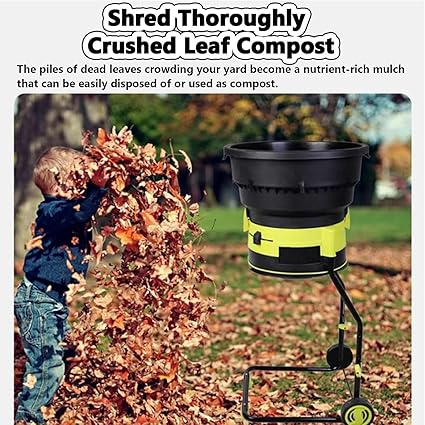 Broyeur De Feuilles électrique Filaire, Broyeur De Jardin Portable 2500 W Avec Roues, Broyeurs Et Déchiqueteurs 8000 Tr/Min Avec Sac De Collecte, Diamètre De L’entonnoir 54 Cm,noPowercord 7 Broyeur De Feuilles électrique Filaire, Broyeur De Jardin Portable 2500 W Avec Roues, Broyeurs Et Déchiqueteurs 8000 Tr/Min Avec Sac De Collecte, Diamètre De L'entonnoir 54 Cm,noPowercord