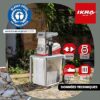 IKRA broyeur silencieux électrique ILWH 3000, diamètre de la branche 45mm, moteur puissant de 3000W 21 IKRA broyeur silencieux électrique ILWH 3000, diamètre de la branche 45mm, moteur puissant de 3000W