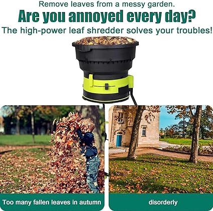 2500w Broyeur à Feuilles électrique Broyeur De Compost Broyeur De Branches Hachoir à Feuilles Broyeur De Feuilles De Jardin,Diamètre De L’entonnoir 54 Cm Pour Nettoyage Cour,noPowercord 13 2500w Broyeur à Feuilles électrique Broyeur De Compost Broyeur De Branches Hachoir à Feuilles Broyeur De Feuilles De Jardin,Diamètre De L'entonnoir 54 Cm Pour Nettoyage Cour,noPowercord