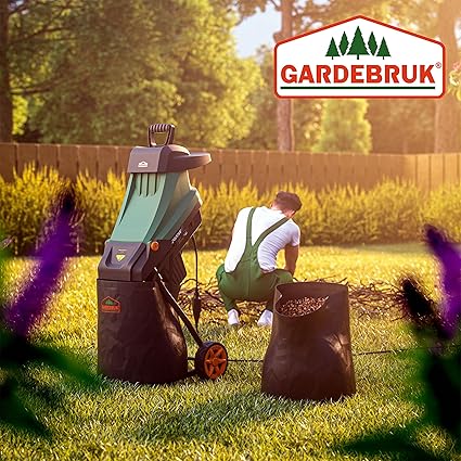 GARDEBRUK® Broyeur de végétaux électrique 2.400W broyeur de Branches Couteau Lame Max. 45mm bac 2X 50L broyeur de Jardin déchiqueteur Bois Compost Jardin 5 GARDEBRUK® Broyeur de végétaux électrique 2.400W broyeur de Branches Couteau Lame Max. 45mm bac 2X 50L broyeur de Jardin déchiqueteur Bois Compost Jardin