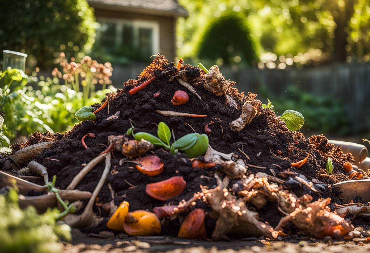 Branches épaisses broyées pour enrichir le compost Techniques efficaces pour intégrer les branches au compost