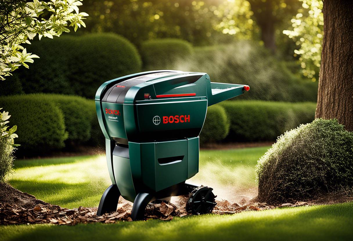 Broyeur compact idéal pour petits jardins