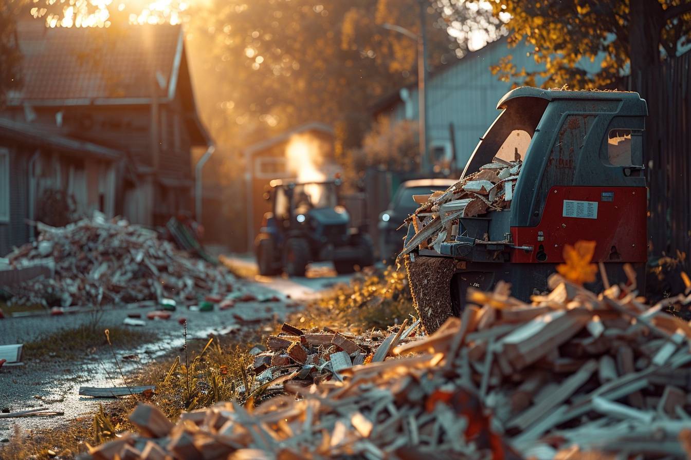 Broyeur électrique et thermique pour le jardin