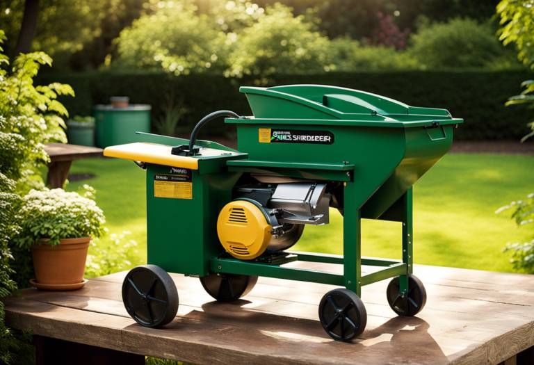 broyeur de végétaux durable en pleine action