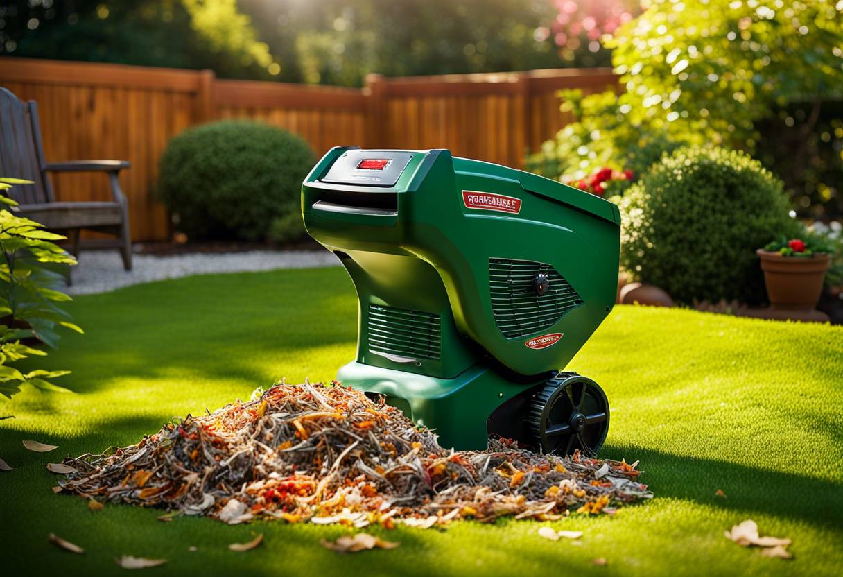 broyeur électrique économe et performant en action