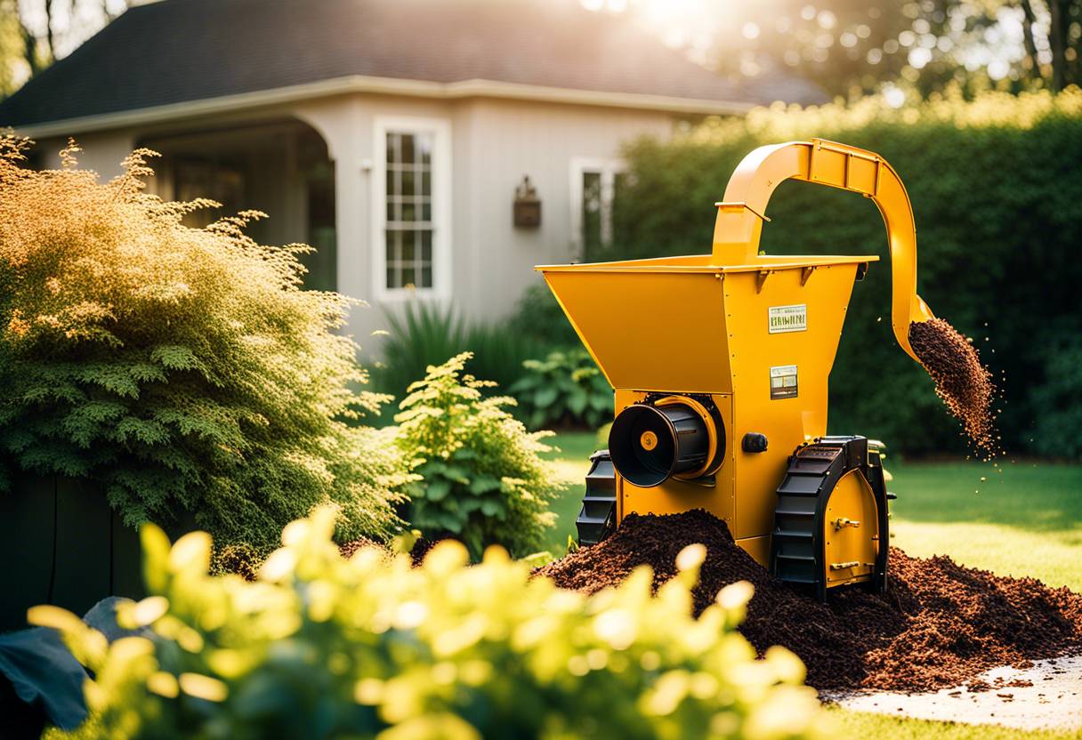 Broyage de déchets verts pour un avenir durable